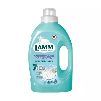 Гель для стирки Lamm «Альпийская свежесть», 1.95 л