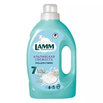 Гель для стирки Lamm «Альпийская свежесть», 1.04 л