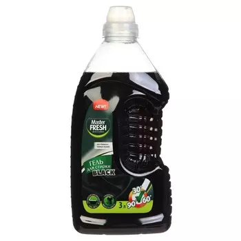 Гель для стирки Master FRESH BLACK, 3 л