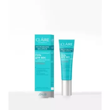 Гель для век Claire Cosmetics Microbiome Balance, восстанавливающий, для всех типов, 15 мл 1004067
