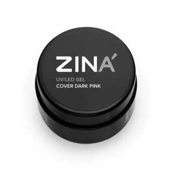 Гель камуфлирующий Zina Cover Dark Pink, 15 мл