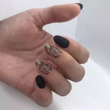 Гель-краска для стемпинга Serebro, чёрная, 5 мл