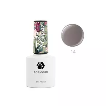 Гель-лак Adricoco FLORA, №14, экзотическая калла, 8 мл