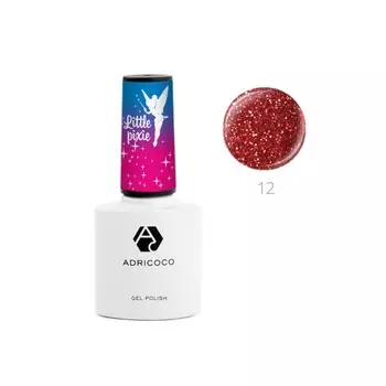 Гель-лак Adricoco Little Pixie, №12 аленький цветочек, 8 мл