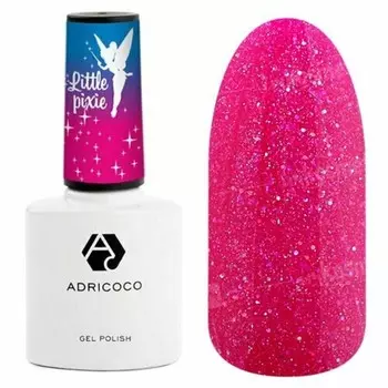 Гель-лак Adricoco Little Pixie, №20 неоновая маджента, 8 мл