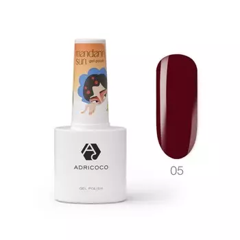 Гель-лак Adricoco Mandarin Sun, №05, 8 мл