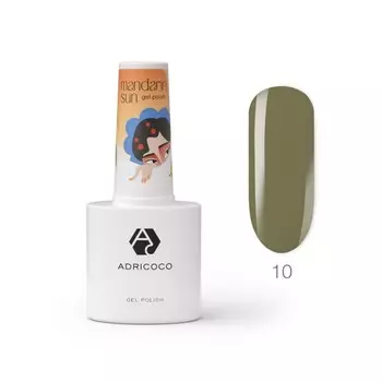 Гель-лак Adricoco Mandarin Sun, №10, 8 мл