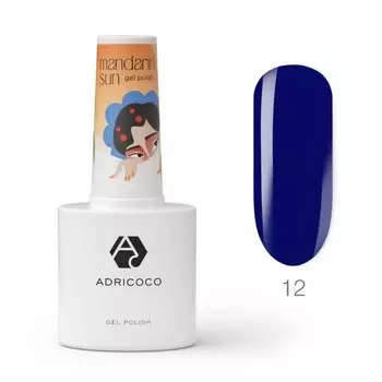 Гель-лак Adricoco Mandarin Sun, №12, 8 мл