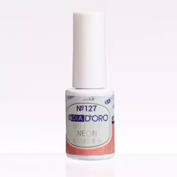 Гель-лак DIA D`ORO Classics Professional Neon, №127, 8 мл