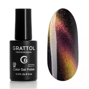 Гель-лак Grattol Cat Eye 9D №04, 9 мл