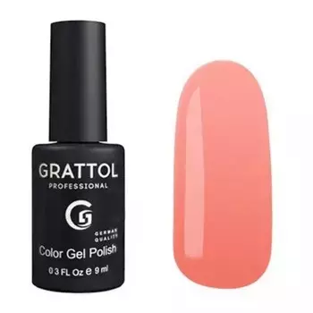 Гель-лак Grattol Color Gel Polish, №126 Peach Juice, 9 мл
