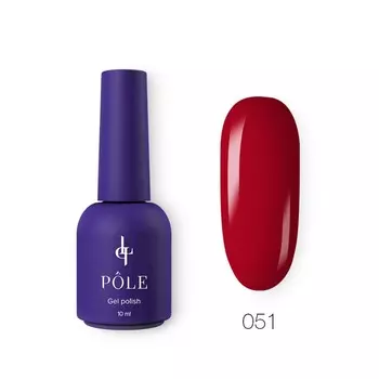 Гель-лак Pole Inspired by France «Роскошь», №051 кровавая Мэри, 10 мл