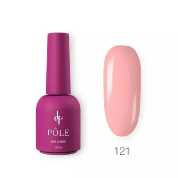 Гель-лак Pole Inspired by France «Роскошь», №121 пышное безе, 10 мл