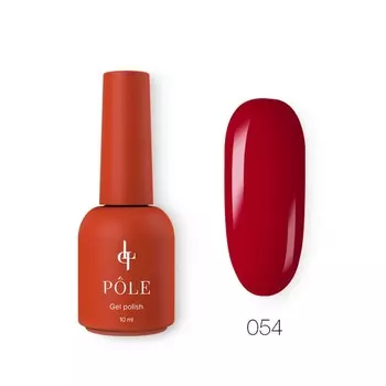 Гель-лак Pole Inspired by France «Роскошь», №054 алый бархат, 10 мл