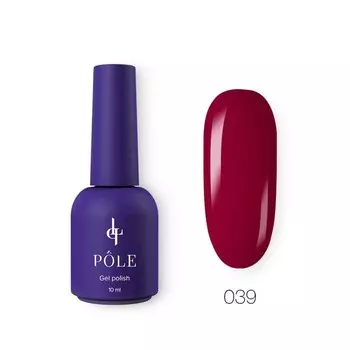 Гель-лак Pole Inspired by France «Роскошь», №039 мерло, 10 мл