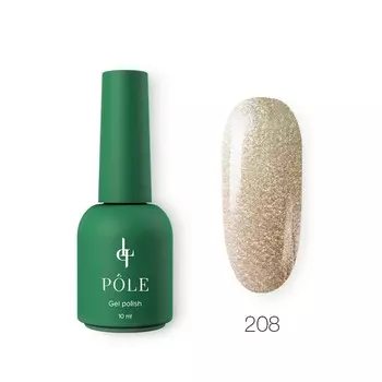 Гель-лак Pole Inspired by France «Роскошь», №208 шёпот звёзд, 10 мл