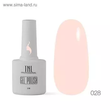 Гель-лак TNL «8 Чувств», №028 бежево-персиковый, 10 мл