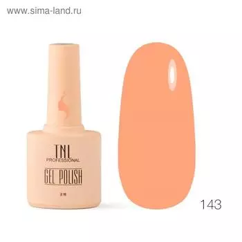 Гель-лак TNL «8 Чувств», №143 мандариновый, 10 мл