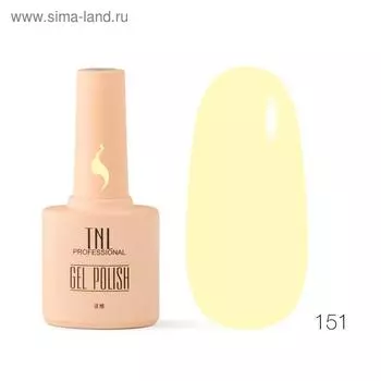 Гель-лак TNL «8 Чувств», №151 заварной крем, 10 мл