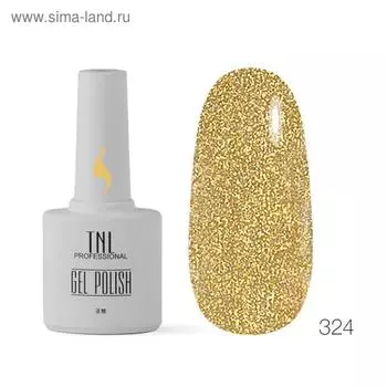 Гель-лак TNL «8 Чувств», №324 золотой звездопад, 10 мл