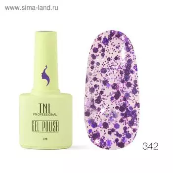 Гель-лак TNL «8 Чувств», №342 крупный аметист, 10 мл