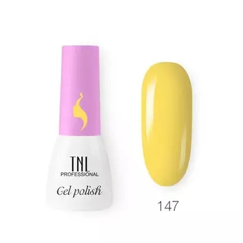 Гель-лак TNL Mini «8 Чувств», №147 лимонный пломбир, 3,5 мл