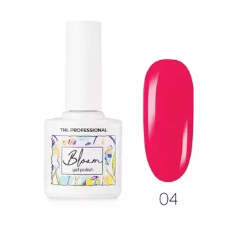 Гель-лак TNL Professional Bloom, №4 роза маджента, 10 мл