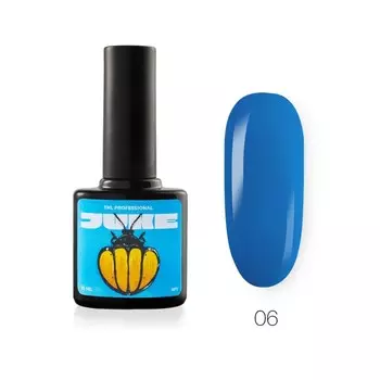Гель-лак TNL Professional Juke, №06 голубая златоглазка, 10 мл