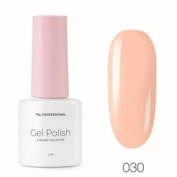 Гель-лак TNL Professional Mini «8 чувств», №030 персиковый мусс, 6 мл