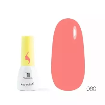 Гель-лак TNL Professional Mini «8 чувств», №060 мандариновый всплеск, 6 мл