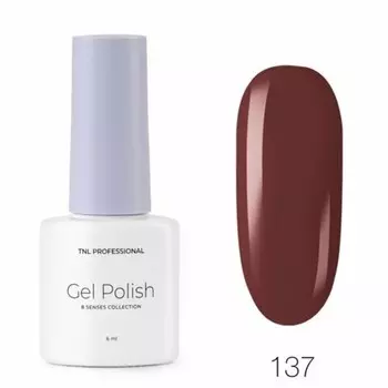 Гель-лак TNL Professional Mini «8 чувств», №137 шоколадный фондан, 6 мл