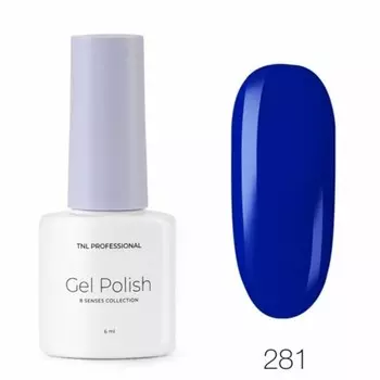 Гель-лак TNL Professional Mini «8 чувств», №281 электро-синий, 6 мл