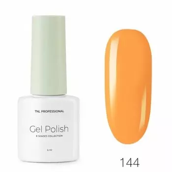 Гель-лак TNL Professional Mini «8 чувств», №144 оранжевое солнце, 6 мл