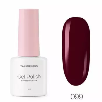 Гель-лак TNL Professional Mini «8 чувств», №099 сангрия, 6 мл
