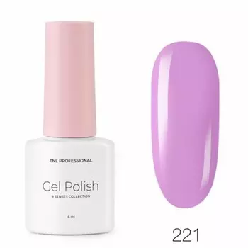 Гель-лак TNL Professional Mini «8 чувств», №221 букет лаванды, 6 мл