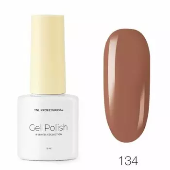 Гель-лак TNL Professional Mini «8 чувств», №134 брауни, 6 мл