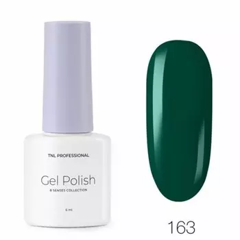 Гель-лак TNL Professional Mini «8 чувств», №163 темно-изумрудный, 6 мл