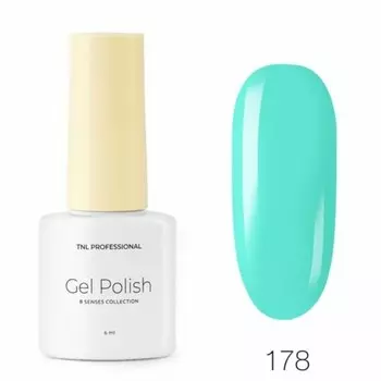 Гель-лак TNL Professional Mini «8 чувств», №178 тиффани, 6 мл