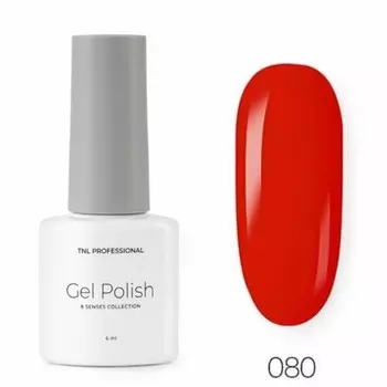 Гель-лак TNL Professional Mini «8 чувств», №080 алое пламя, 6 мл