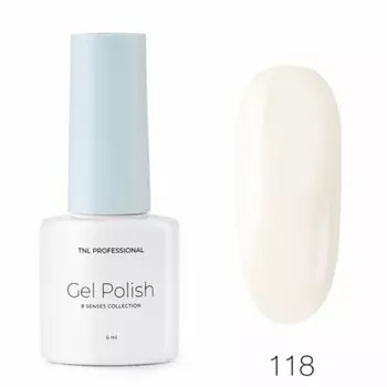 Гель-лак TNL Professional Mini «8 чувств», №118 взбитое молоко, 6 мл