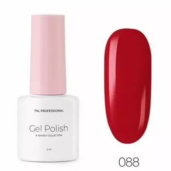 Гель-лак TNL Professional Mini «8 чувств», №088 красное танго, 6 мл