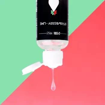 Гель Оки- Чпоки увлажняющий, вкус Клубника- Лайм, на водной основе, 50 мл