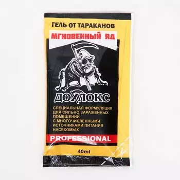 Средство от тараканов «Дохлокс универсальный яд», гель, 40 мл