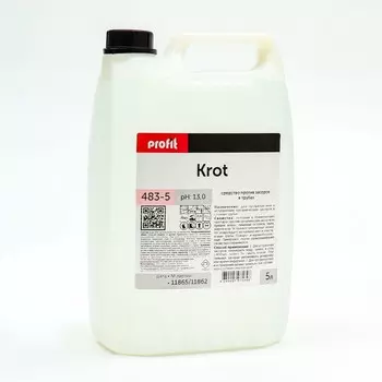 Гель против засоров в трубах Profit Kro , 5 л