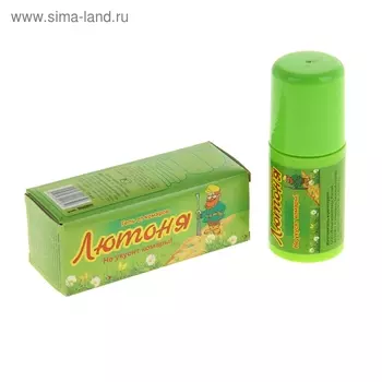 Гель-роллер от комаров «Лютоня», в коробке, 75 мл