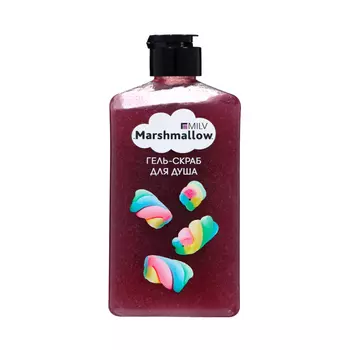 Гель-скраб для душа Milv "MARSHMALLOW", 340 мл