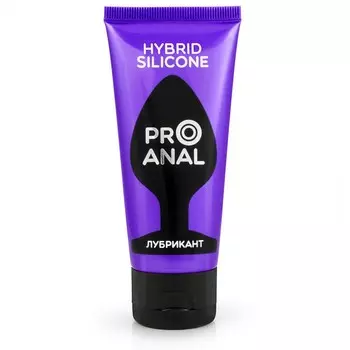 Гель-смазка Hybrid silicone Pro Anal, на силиконовой основе, без запаха, 50 мл