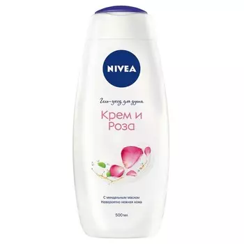 Гель-уход для душа Nivea «Крем и роза», 250 мл