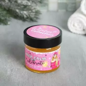 Гель-желе в банке "Happy New Year" 100 мл, груша