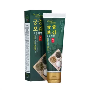 Гелевая зубная паста MUKUNGHWA "Целебные травы", с солью и аллантоином, 110 г